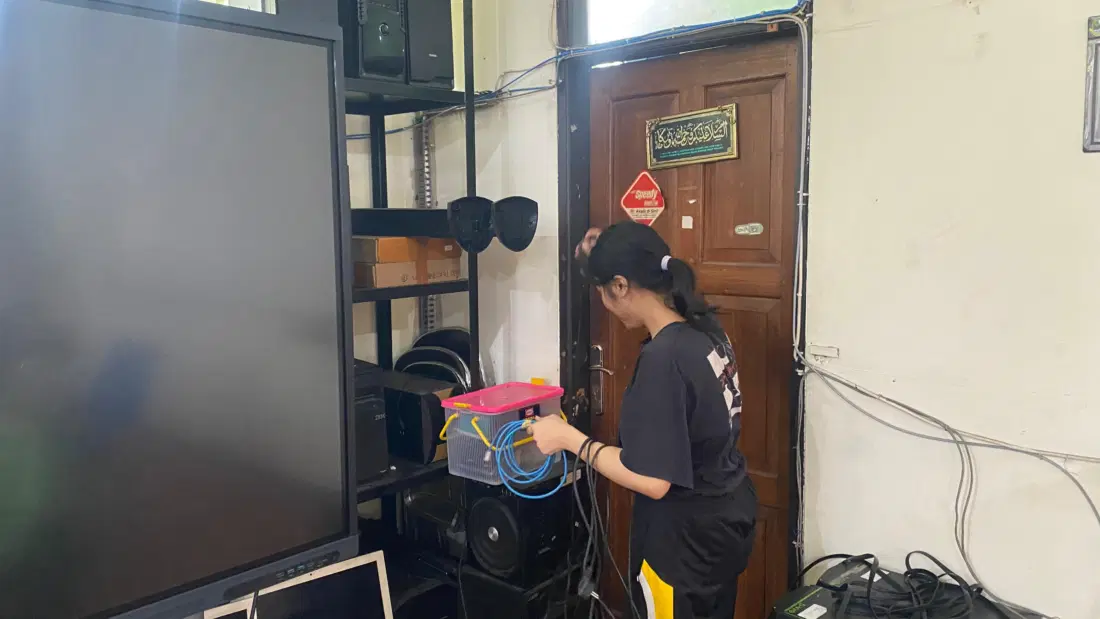 Penataan laboratorium komputer, dokumentasi 2