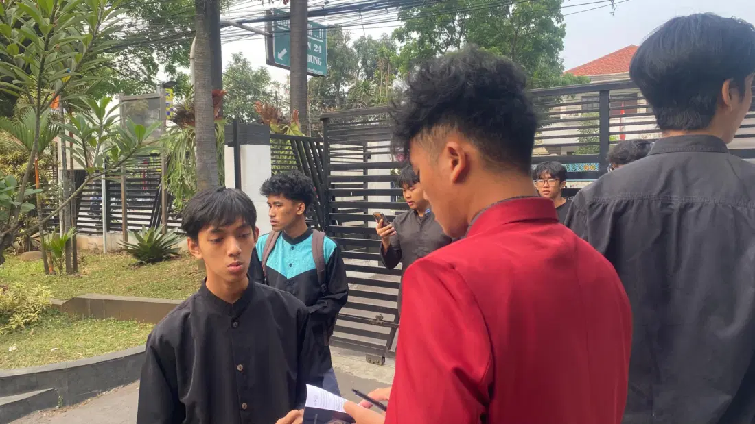 Piket sekolah dan perpustakaan, dokumentasi 1