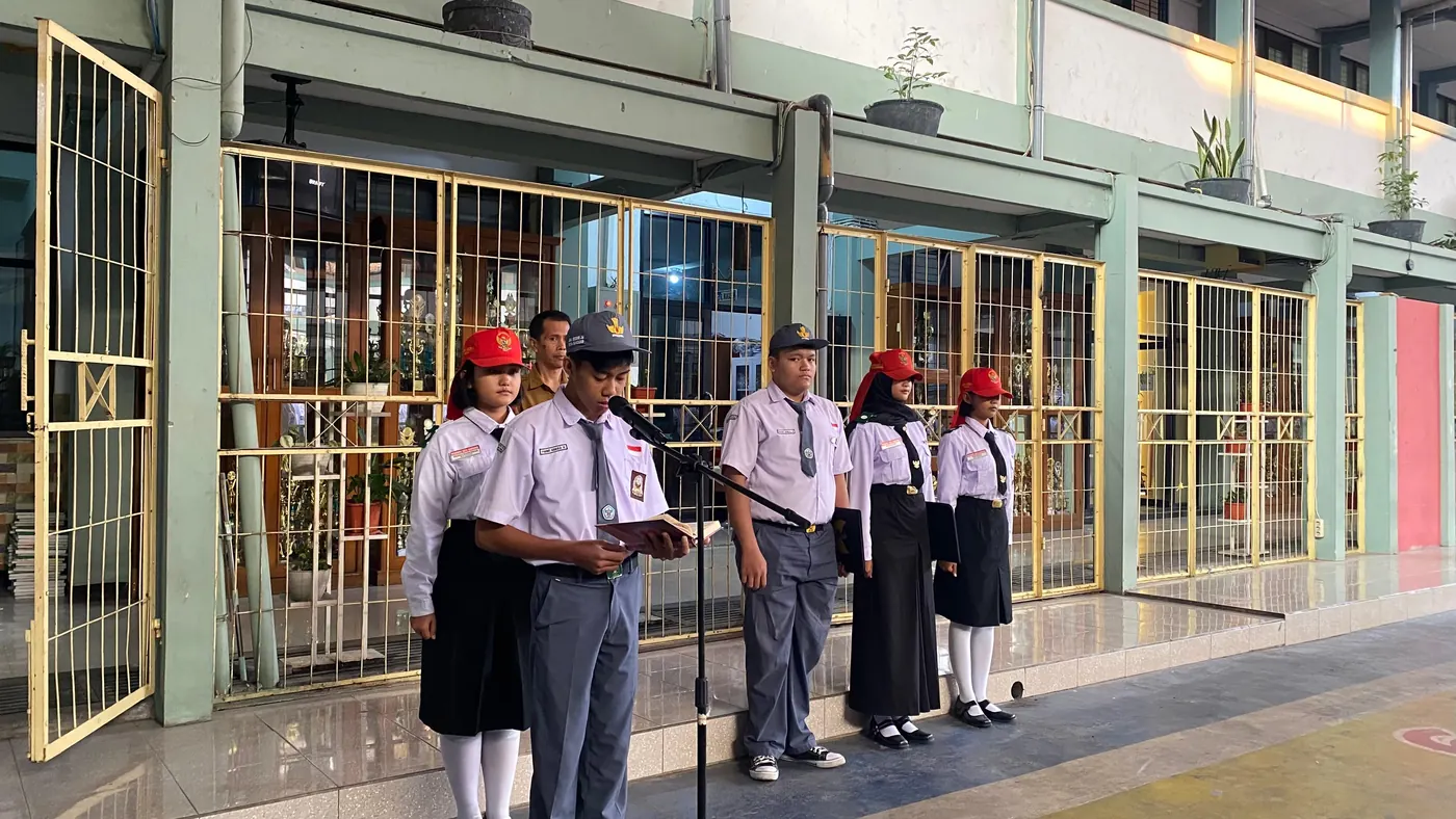 Upacara bendera, dokumentasi 1