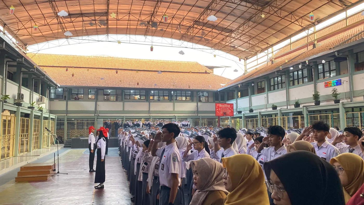 Upacara bendera, dokumentasi 2